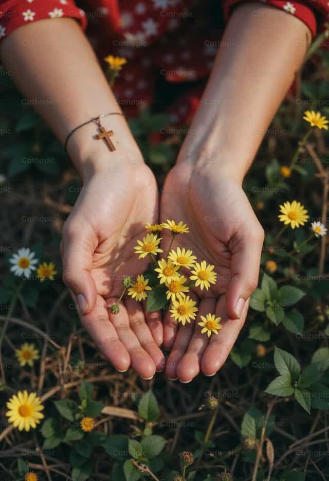 Bendición en la Naturaleza - Banco de imágenes católicas
