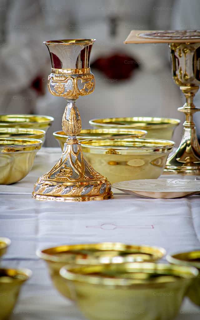 Oferta agradável a Deus - Imagens católicas de stock - Foto de Pichardo MSP