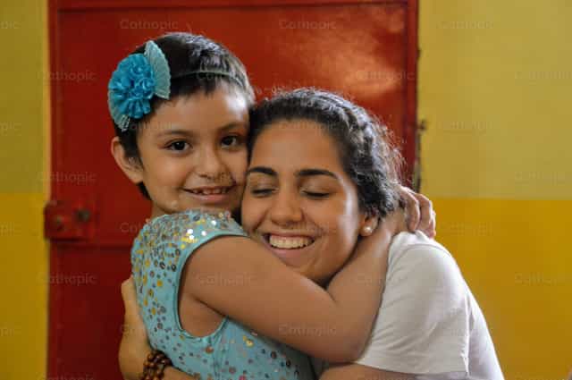 Amistad con leucemia en Puntos Corazón Salvador - Banco de imágenes católicas