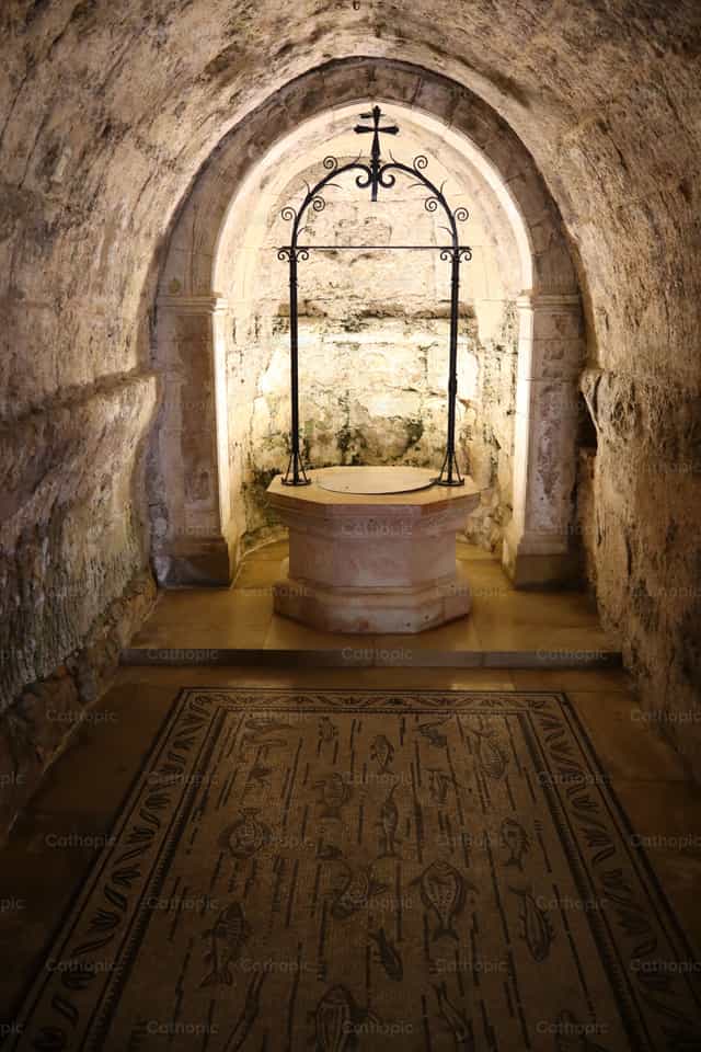 Visitacion Church - Catholic stock images