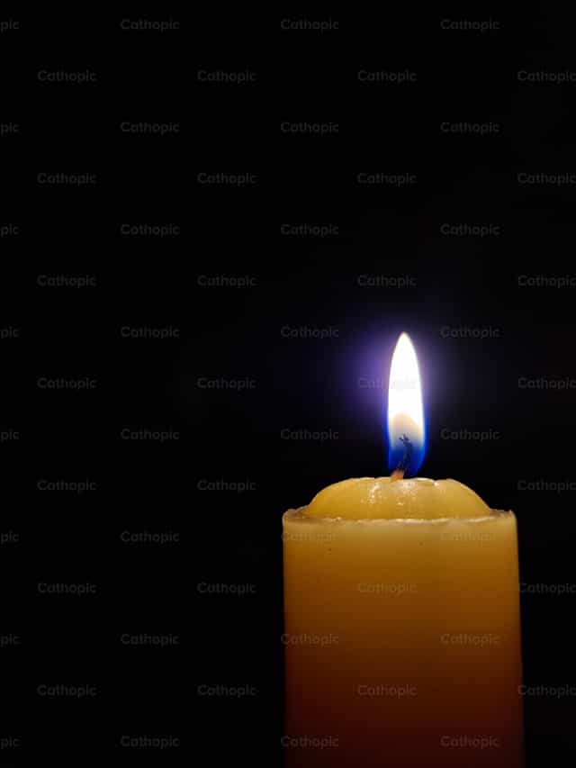 Light and candle - Catholic stock images