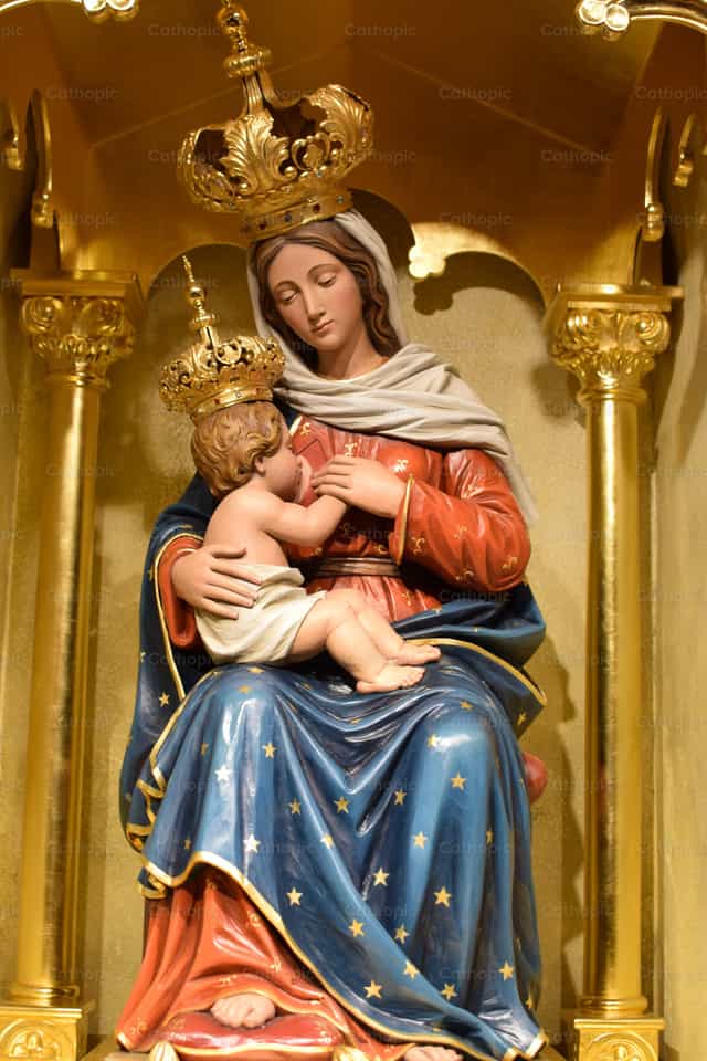 Nuestra Señora de la Leche - Banco de imágenes católicas