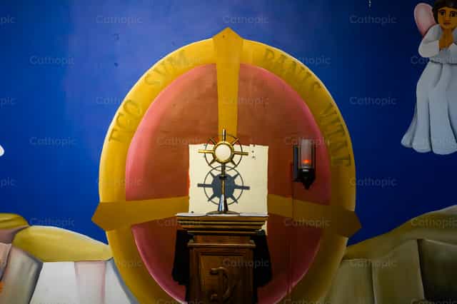 Santíssimo Sacramento - Imagens católicas de stock