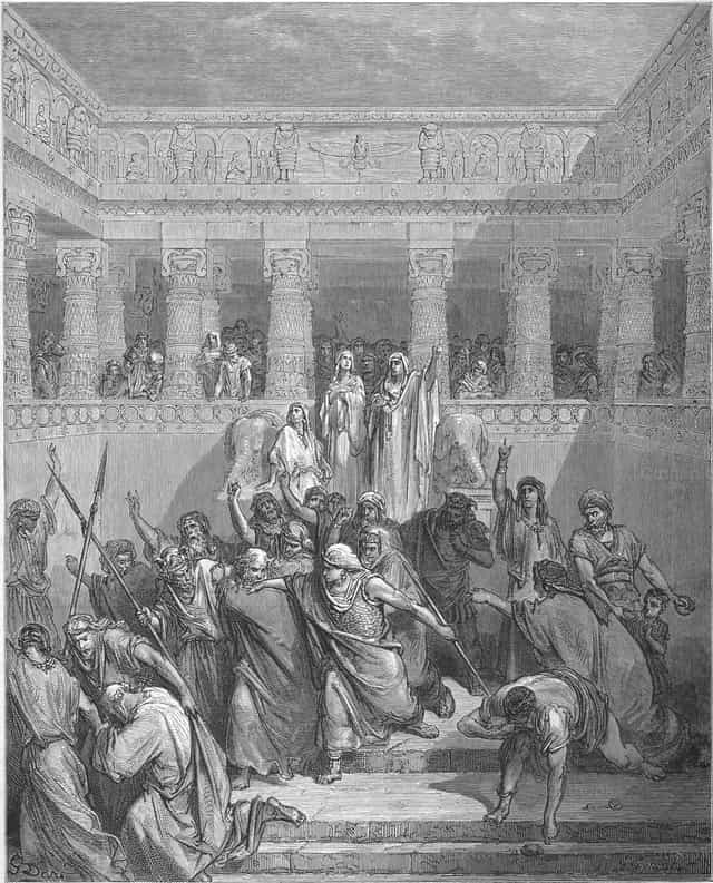 La giustificazione di Susanna - Immagini stock cattoliche