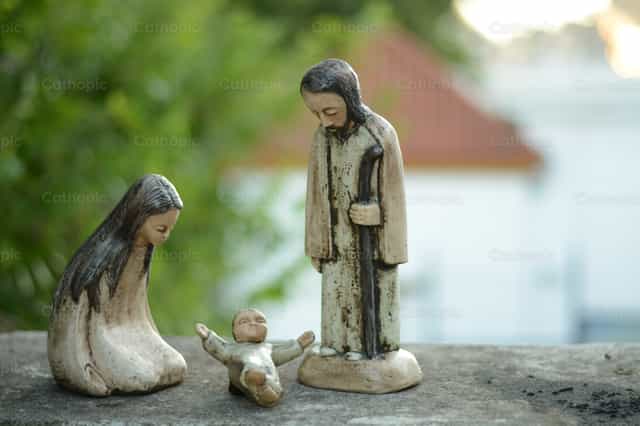 Sainte Famille - Images catholiques de stock