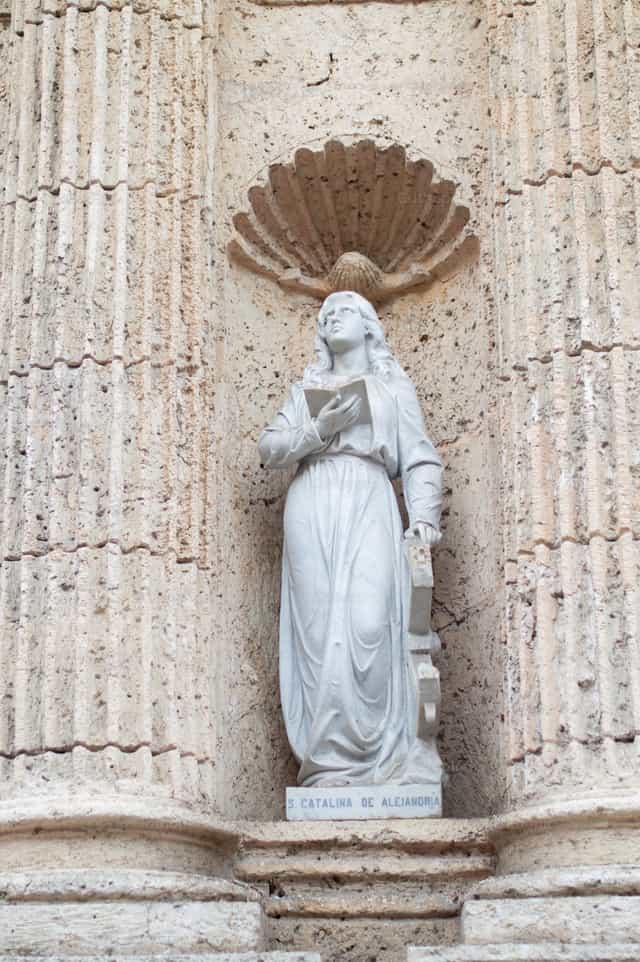 Heilige Catharina van Alexandrië - Katholieke stockfoto's - Foto door Carolina BR
