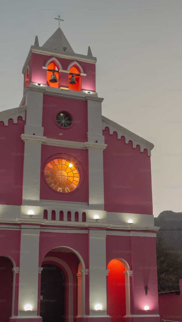 Chiesa della Virgen de la Candelaria - Immagini stock cattoliche