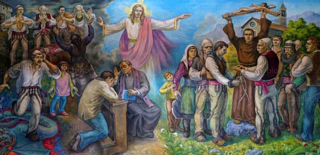 La fe del pueblo albanés en Jesucristo - Banco de imágenes católicas - Fotografía por Zvonimir Atletić