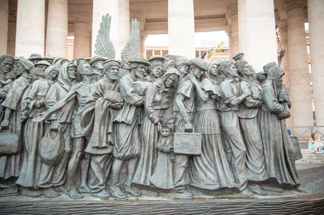 Migrantes e Refugiados - Imagens católicas de stock - Foto de Yandry Fernández Perdomo
