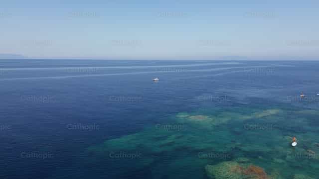 Oceano azul - Banco de imágenes católicas