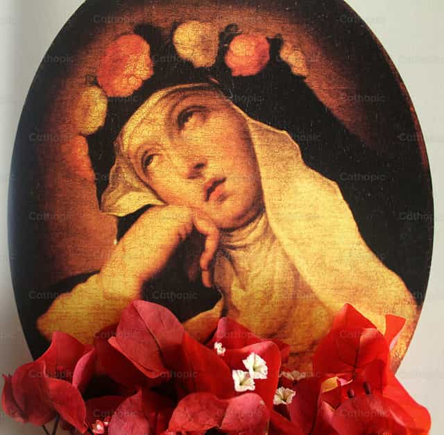 Sainte Rose de Lima - Images catholiques de stock - Photo de Paola Rossinelli