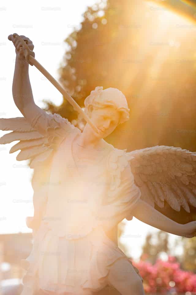 Saint Michael the Archangel - Catholic stock images - Photo by Laura Boswell