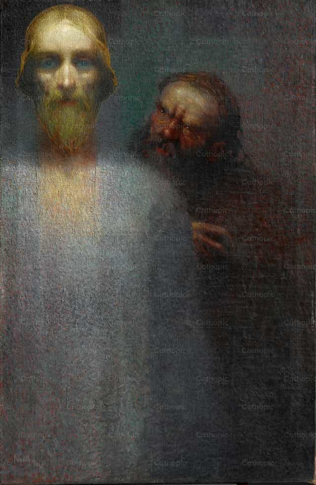 The Betrayal of Christ - Immagini stock cattoliche - Foto di Restored Christian Art