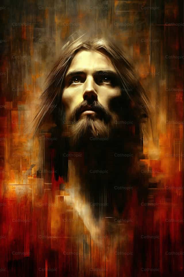 Volto di Cristo - Immagini stock cattoliche - Foto di Julián Iglesias