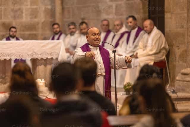 Monsignor Francisco Prieto, Archbishop of Santiago - Catholic stock images - Photo by Yandry Fernández Perdomo