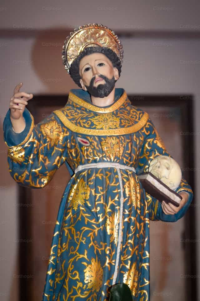 Saint François d’Assise - Images catholiques de stock