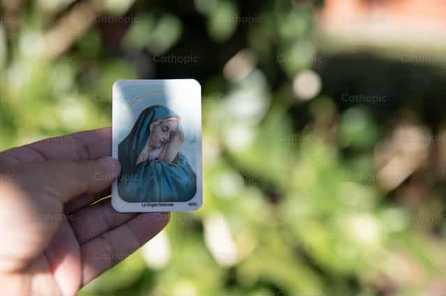 Notre-Dame des Douleurs - Images catholiques de stock - Photo de Carolina BR