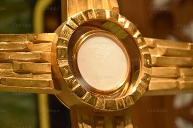 Très Saint Sacrement - Images catholiques de stock