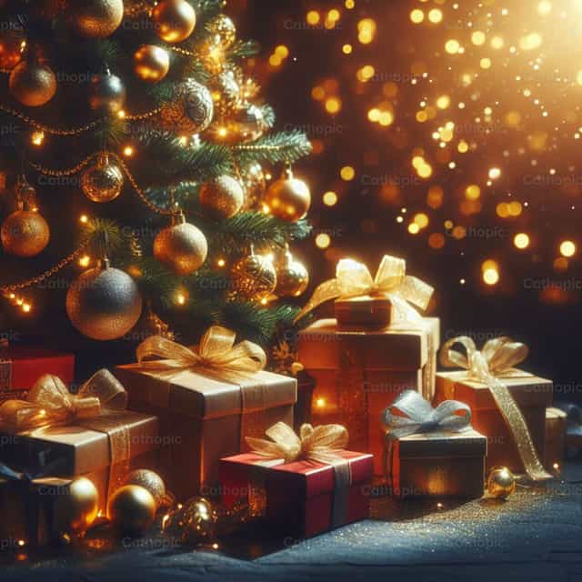 Kerstboom - Katholieke stockfoto's - Foto door Lupe Belmonte