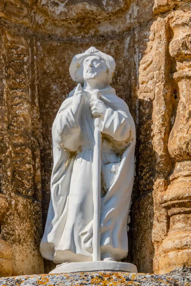 Estatua de Santiago de Compostela - Banco de imágenes católicas