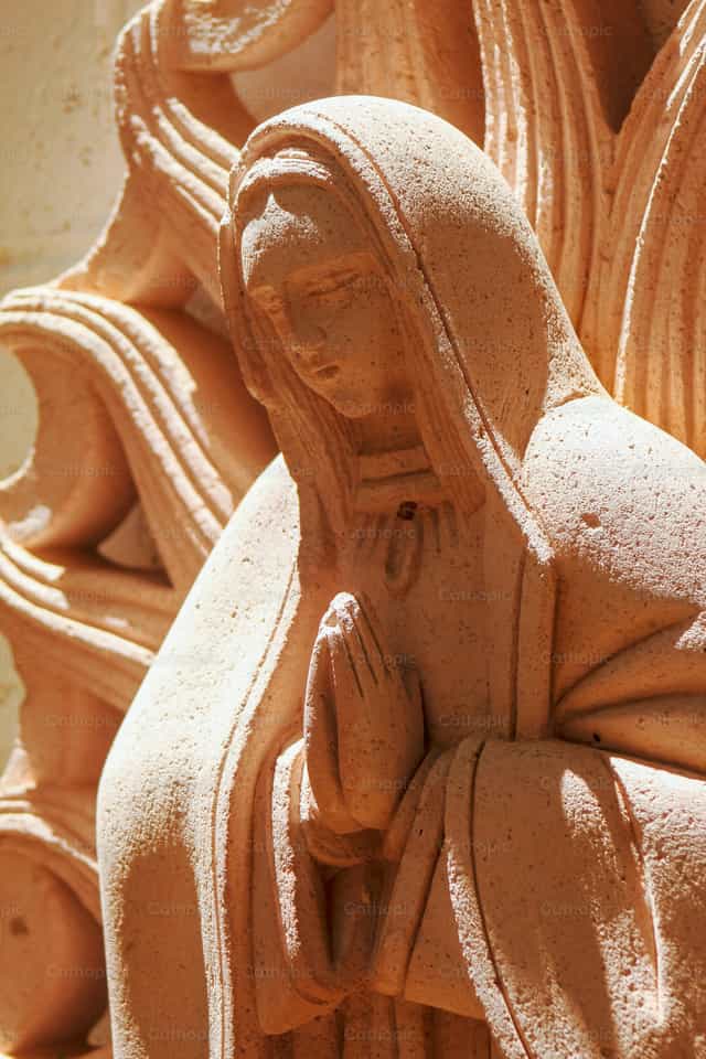 Gudalupe Illuminated - Catholic stock images