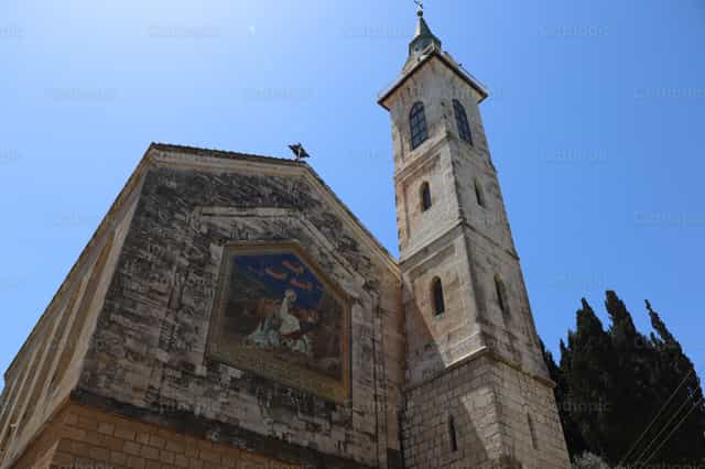 Simbahan ng Ain Karen - Mga Catholic stock image - Larawan ni María José Ortega