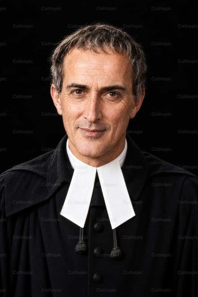Heiliger Ludwig Maria Grignion von Montfort - Katholische Stockfotos