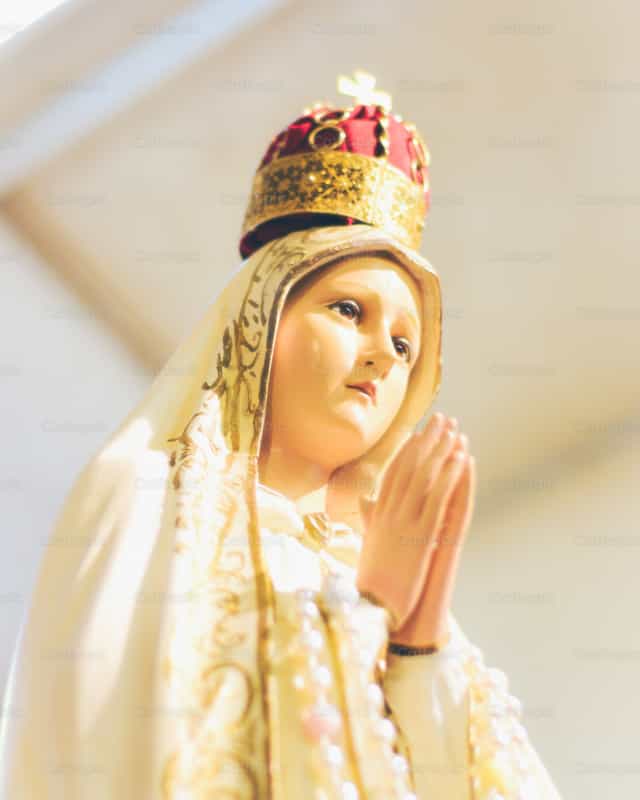 Virgen de Fatima - Banco de imágenes católicas