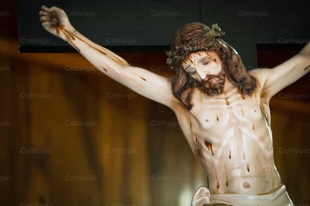 Crucifixo - Imagens católicas de stock