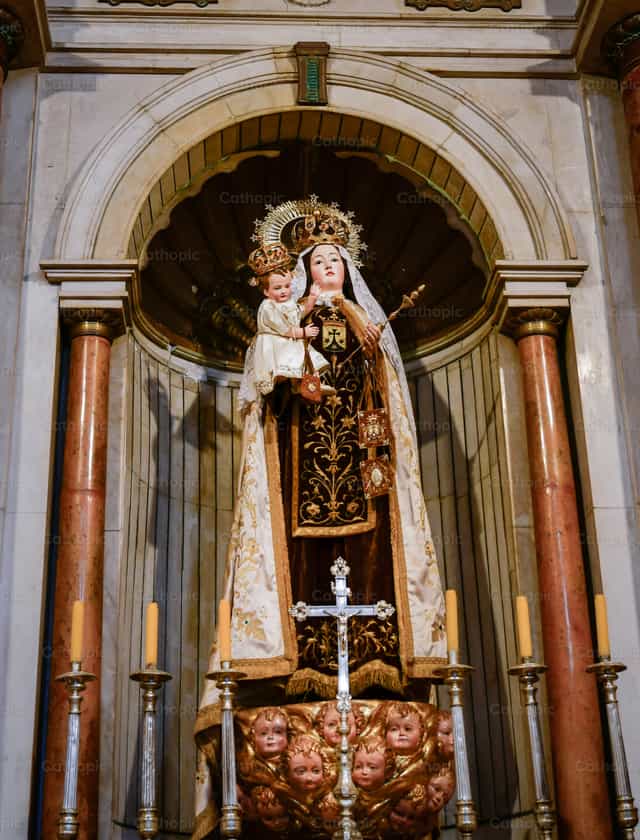 Nuestra Señora del Carmen - Banco de imágenes católicas - Fotografía por Carolina BR
