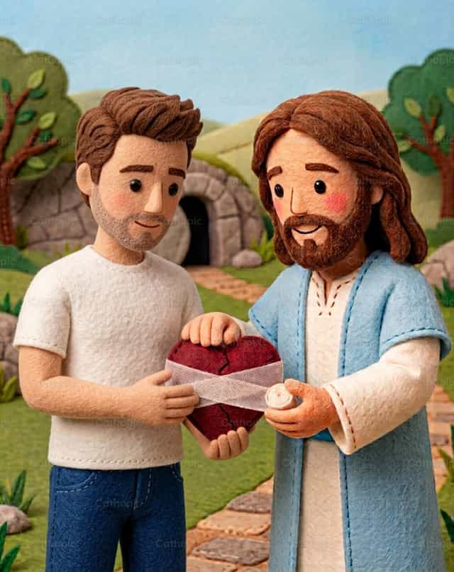 Pagpapanumbalik ni Hesus - Mga Catholic stock image