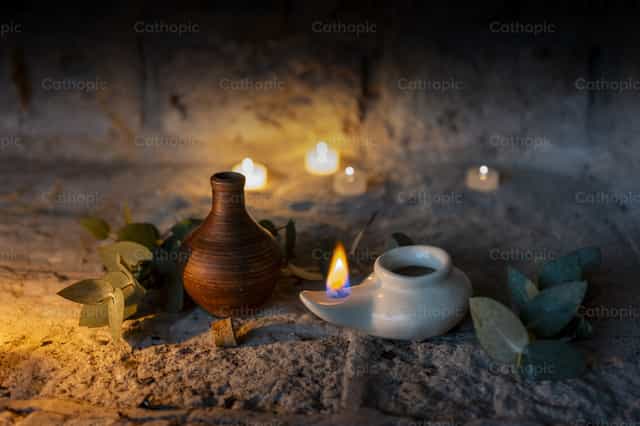 Dumarating ang Panauhing Lalaki - Mga Catholic stock image