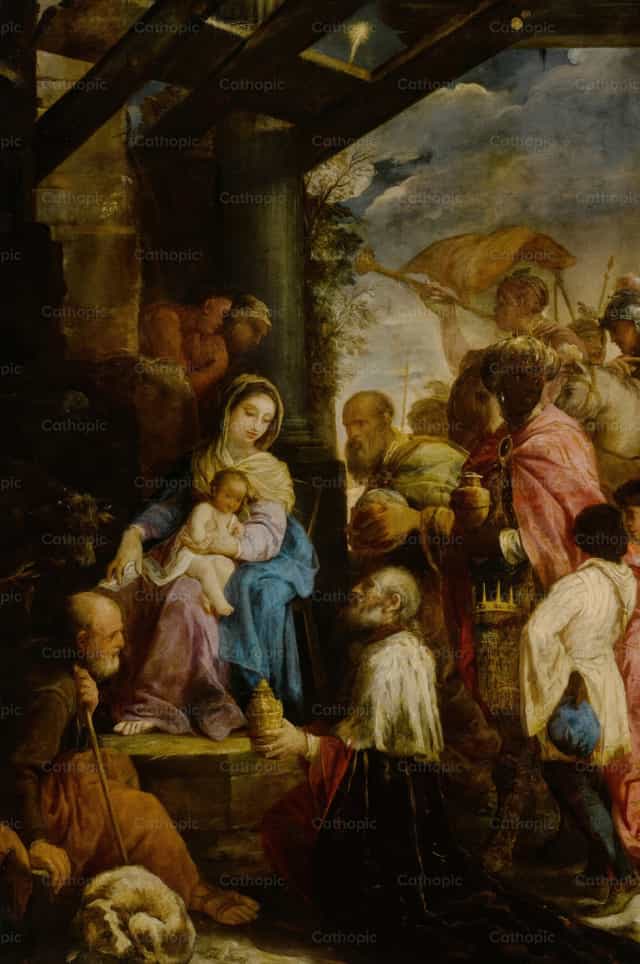Adoración de los Magos - Banco de imágenes católicas
