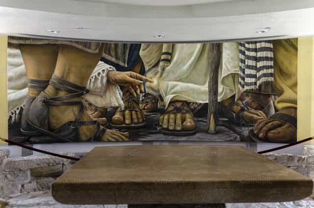 Die Frau berührt den Mantel Jesu - Katholische Stockfotos - Foto von Titi Maciel Pérez