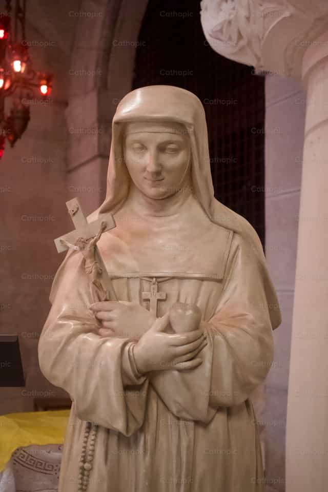 Santa Joana Francisca de Chantal - Imagens católicas de stock - Foto de Lupe Belmonte