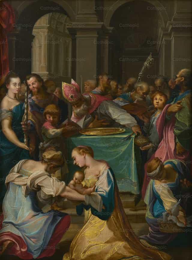 Obrzezanie Chrystusa - Katolickie zdjęcia stockowe - Zdjęcie: Restored Christian Art