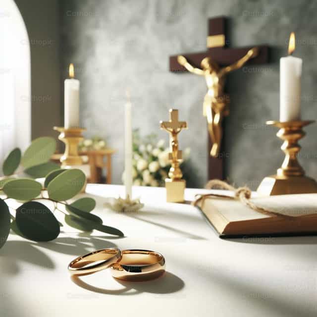 Matrimonio catolico - Banco de imágenes católicas - Fotografía por Lupe Belmonte