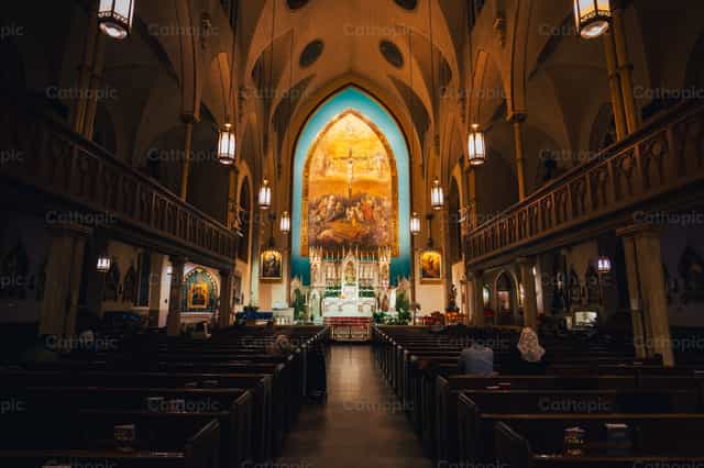 La Basílica de San Patricio - Banco de imágenes católicas