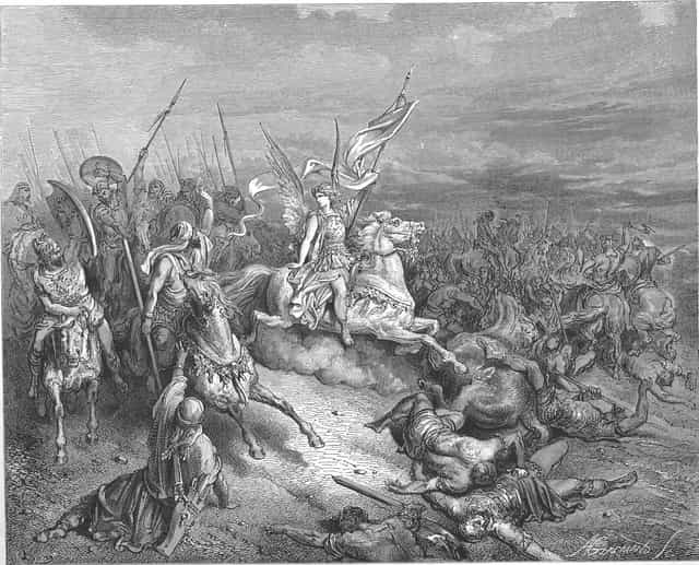 A szabadító angyal Izraelhez van küldve - Katolikus stockképek - Fotó: Restored Christian Art