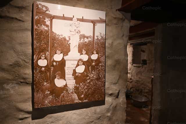 Primeira casa das Filhas de Maria Auxiliadora na América - Imagens católicas de stock