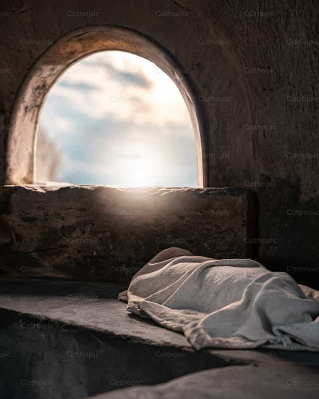 O Sepulcro Triunfante - Imagens católicas de stock - Foto de God Designer