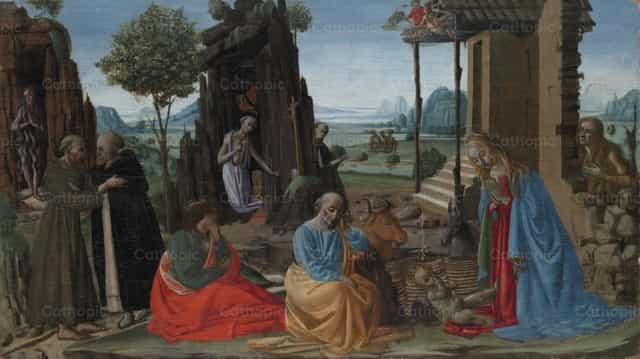 神秘的圣诞 - 天主教图库图片 - 摄影： Restored Christian Art