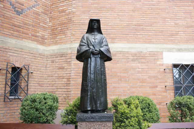 Santa Faustina - Imagens católicas de stock - Foto de encaminados vamos