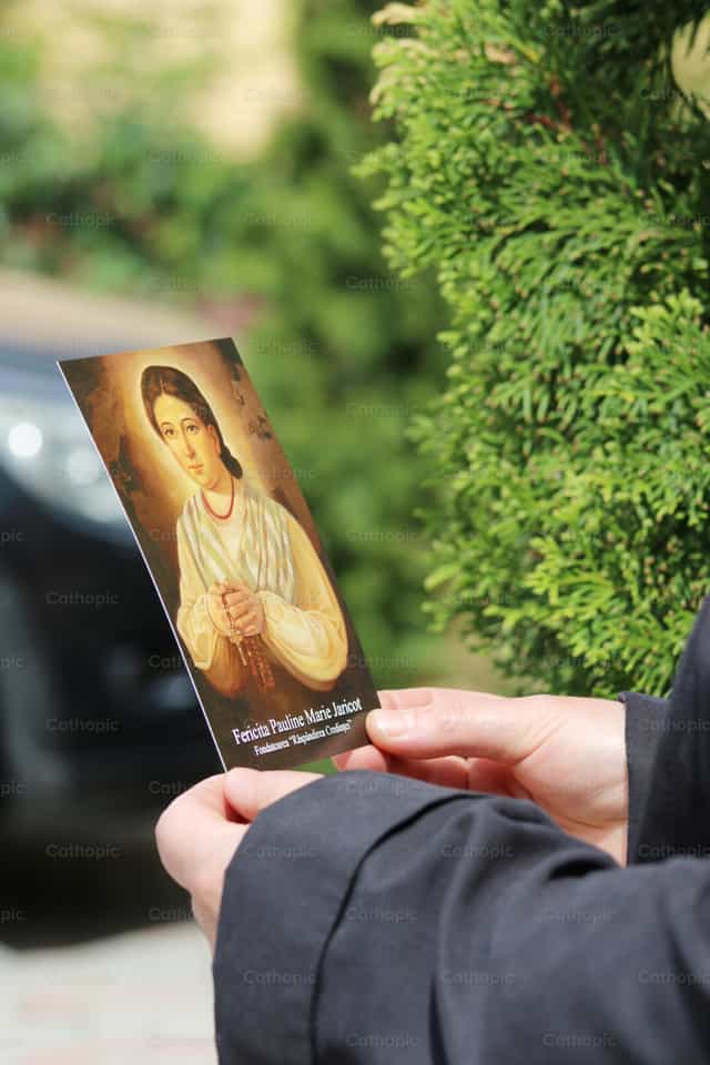 Imagen de la Beata Paulina María Jaricot - Banco de imágenes católicas - Fotografía por Cristina Grigore