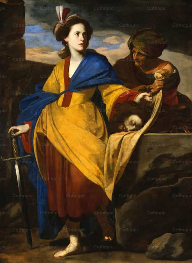 Judit Holofernesz fejével - Katolikus stockképek - Fotó: Restored Christian Art