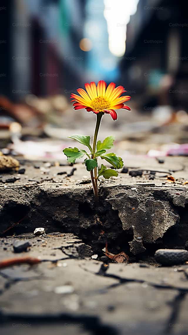 Survive - Catholic stock images - Photo by Carolina BR