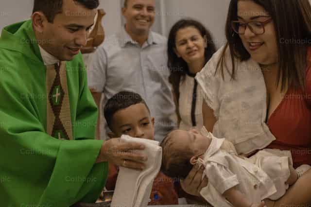 Baptism - Catholic stock images