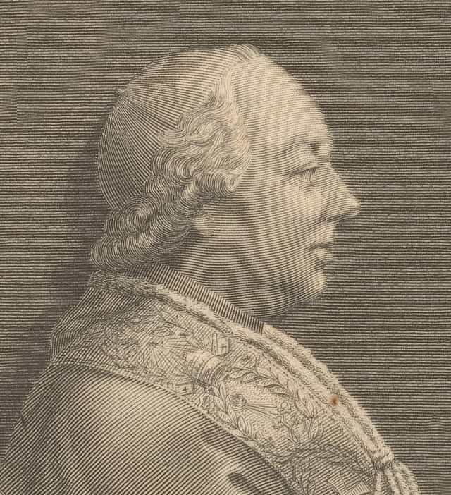Retrato del papa Pío VI - Banco de imágenes católicas - Fotografía por Cathopic