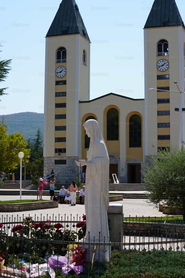 Nossa Senhora de Medjugorje - Imagens católicas de stock - Foto de Alfonso Romero