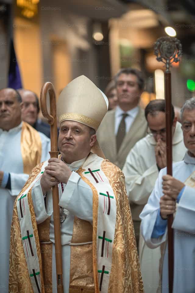 Archbishop of Santiago de Compostela - Catholic stock images